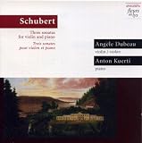 Schubert: Three Sonatas for Violin & Piano