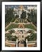 Bahai Shrine and Gardens, Haifa, Israel, Middle East Scenic Framed Art Poster Print by Eitan Simanor, 39x49