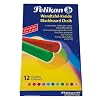 Pelikan 701367 Wandtafelkreide 745/12, 12 x 12 x 90 mm, farbig sortiert