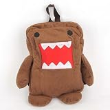 Domo-kun Plush Schoolbag Backpack Bookbag Brown