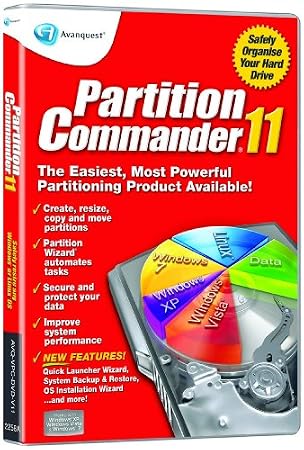 Partition Commander 11 (PC CD)