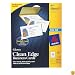 Avery Ink Jet Clean Edge, White Glossy Business Cards