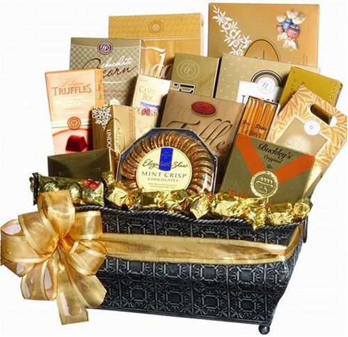 Lasting Impressions Gourmet Food Gift Basket by ArtofAppreciation.com
