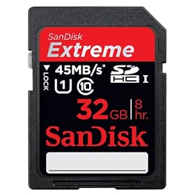 SanDisk Extreme SD 32  GB SDHC Flash Memory Card SDSDX-032G: Electronics