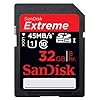 SanDisk Extreme 32 GB SDHC Class 10 UHS-1 Flash Memory Card 45MB/s (SDSDX-032G-X46)