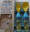 Scooby-Doo - Flatware - Scooby-Doo! Where r-u? Action Spoon & Fork Set