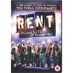Rent: Filmed Live on Broadway [Import anglais]