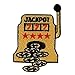 ID 0044 Casino Slot Machine Jackpot Winning Embroidered Iron On Applique Patch