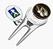 Missouri Tigers Divot Tool Hat Clip with Ball Marker (Set of 2)