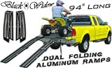 Black Widow Aluminum Folding ATV Ramps (7' 10)