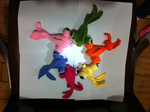 Golden Fish Wooly Toy Set Suply Small Craft Brand New/ Small Kids Girls Only/grand East Wool Weave Animals-toys Plush Birthday Party Gift Cute-0788 Lovely