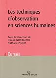 Les techniques d`observation en sciences humaines