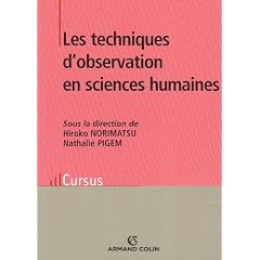 Les techniques d'observation en sciences humaines