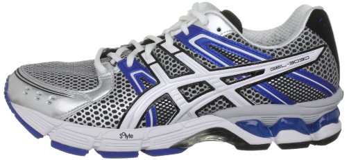 ASICS Men's Gel 3030 Lightning/White/Blue Trainer T146N 9301 10 UK