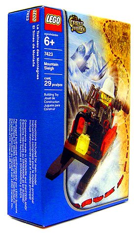 Lego Orient Expedition Mountain Sleigh (7423) 51u XTmQmzL Lego Orient Expedition Mountain Sleigh (7423)