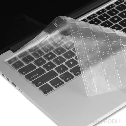 Folox® Transparent TPU Laptop Keyboard Cover for ASUS X35 X35S X32U X401 X42N S46C S46E S400 Ultrabook R400E R400V R405 Pro8FJ PRO4JS F401 N46 Y481C,Y483LD,R455LD