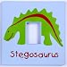 Stegosaurus Dinosaur Light Switch Cover