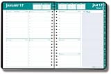 House of Doolittle Express Track Weekly/Monthly Planner 13 Months January 2012 to January 2013, 8.5 x 11 Inch, Black Cover, Recycled (HOD29602)