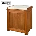 STILISTA� Gartenbox inkl. Kissen natur, 43 x 55 x 62 cm
