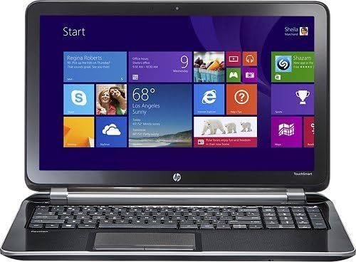 HP Pavilion TouchSmart 15-n210dx 15.6" TouchScreen Laptop PC - AMD Quad-Core A8 / 4GB Memory / 750GB HD / DVD±RW/CD-RW / HD Webcam / Windows 8.1 64-bit