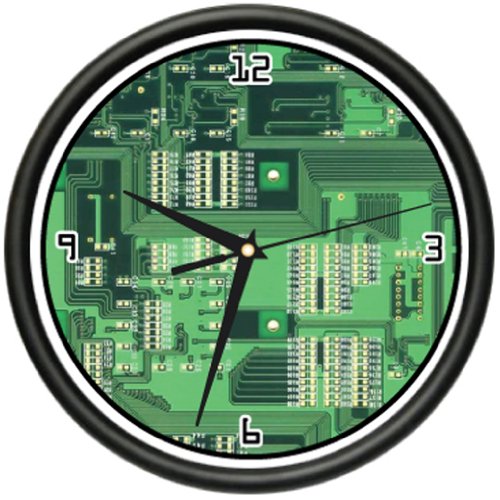 COMPUTER CIRCUIT BOARD Wall Clock