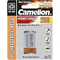 Camelion Akku E / 6R22 / 9V-Block NiMH 250 mAh 1er-Blister