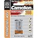 Camelion Akku E / 6R22 / 9V-Block NiMH 250 mAh 1er-Blister