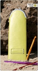 Namaste Lime Mini Cali Cozy Knitting Needles Crochet Hook Case