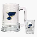 St. Louis Blues Boilermaker Set (15 oz. Mug and 2 oz. Shot Glass)
