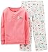Carter's Little Girls' 2 Piece Print PJ Set (Toddler/Kid)