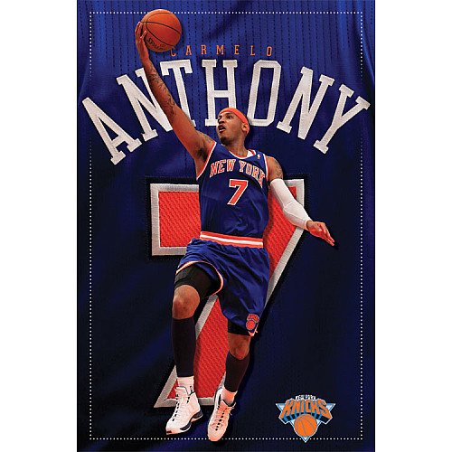 Trends New York Knicks Carmelo Anthony Poster
