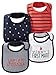 Carter's Bibs - Navy/Red Boat - Boy - 4 ct
