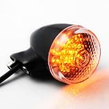 40 LED Black Bullet Style Turn Signals Indicator Light Rear For Honda CBR1000 CBR600... by OEM