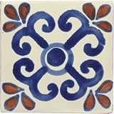 Mexican Tile - 4x4 Zacatecas Talavera