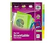 Avery  Big Tab Insertable Plastic Dividers,  8-Tab Set, 1 Set (11901)