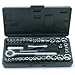 Rolson Tools 36109 40 piece Socket Set 1/4" & 3/8"