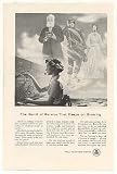 1956 Bell Telephone Operator Switchboard Spirit of Service Print Ad