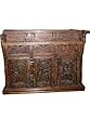 Chest of Drawer, Vintage Antique Hand Carved Kama Sutra Sideboard Buffet Server