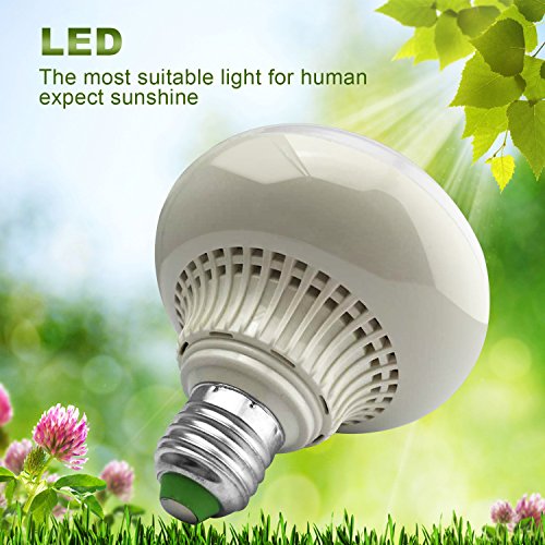 Irainy e27 12w led infrared motion sensor pir warm whit…