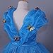 Goodcorsetmall 2015 New Cinderella Dress Princess Costume Butterfly Girl,4-5/ Tag size:120,Blue