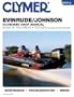Clymer Evinrude/Johnson: 2-Stroke Outboard Shop Manual : 85-300 1995-1998 (Includes Jet Drive Models) (Clymer Marine Repair)