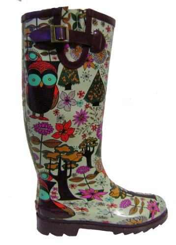 Chooka - Women's Gypsy Owl Rain Boots product image