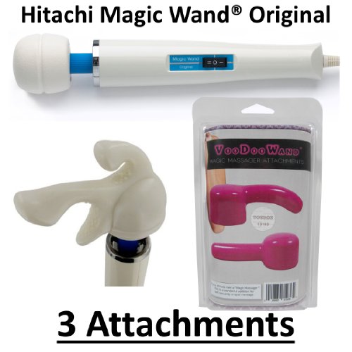 Hitachi Magic Wand - Avoid Fakes! With 3 Attachments On Sale
