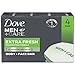 Dove Men+Care Body and Face Bar, Extra Fresh 4 oz, 4 Bar