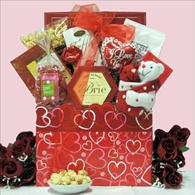 Hugs & Kisses: Valentine's Day Gourmet Gift Basket