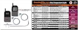 Charcoal Gray Maverick ET732 Long Range Wireless Dual 2 Probe BBQ Smoker Meat Thermometer Set with Original Meathead Meat Temperature Magnet Guide