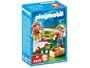 Playmobil - 4349 - Enfants avec Chariot et Petit...