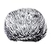 Sunmns Mic Furry Windscreen Muffs Wind Cover for Blue Yeti, Yeti Pro Condenser Microphone (Black,White)