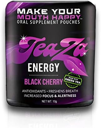 Teaza Herbal Energy Black Cherry FlipTop (3 Pack)