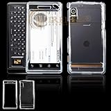 New Motorola Droid A855 Clear Snap On Case